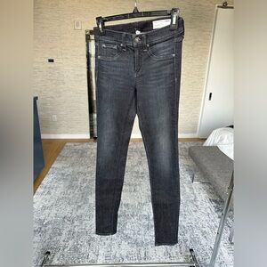 Rag and bone high-rise skinny jeans